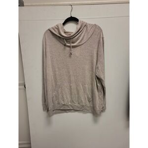 Inspired Hearts 2X Pullover‎ Cowl Neck Beige Sweater Womens Top Ladies Casual